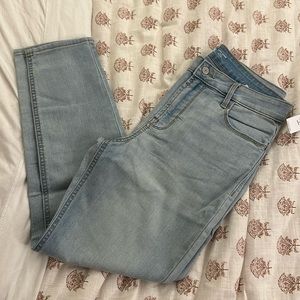 High waisted skinny jean